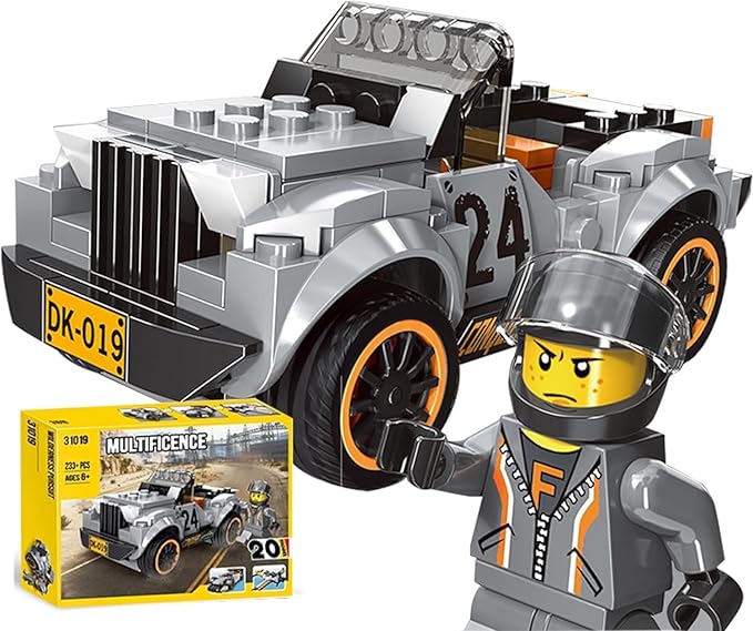 233 pcs Lego blocks Racing Multificence