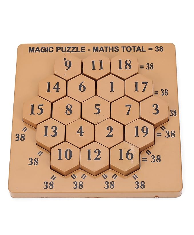 Magic Puzzle 38 Maths Total Mind Challenge Game