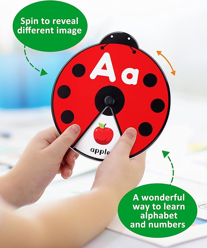 Alphabet number spinner