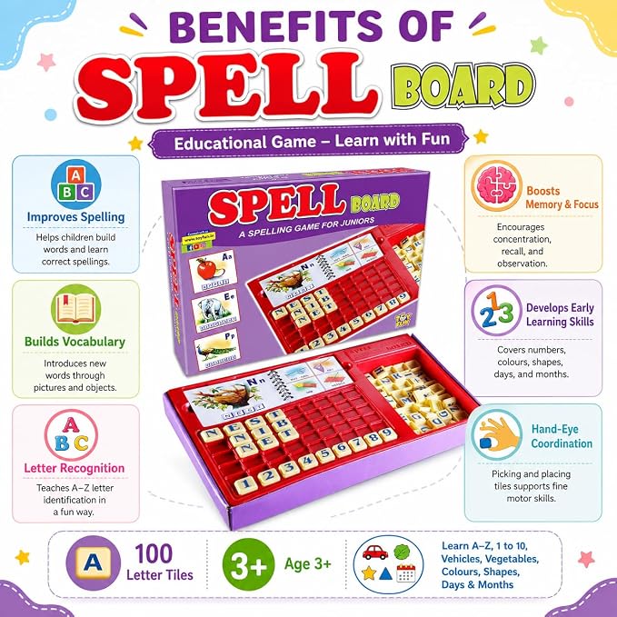 Educational Spelling Word Puzzle