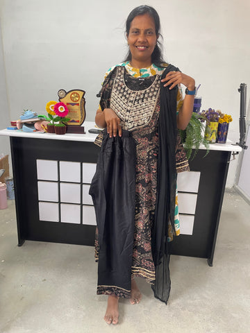 Premium Jaipur 3pc set free size(M to XL)