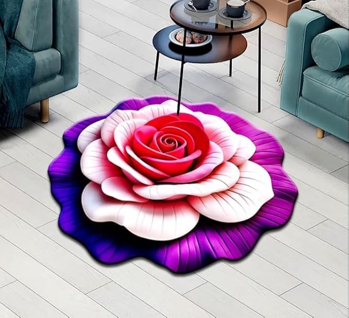 7D Rose Anti skid Waterproof Mat (1pc)
