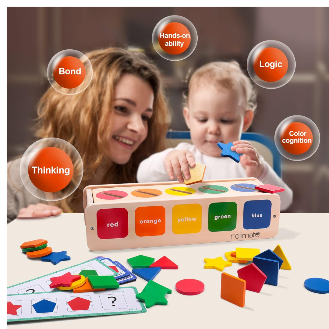 Color Sorting & Shape Matching Toys