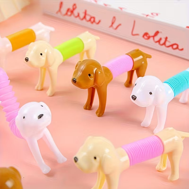 Pop tube Dog Toy