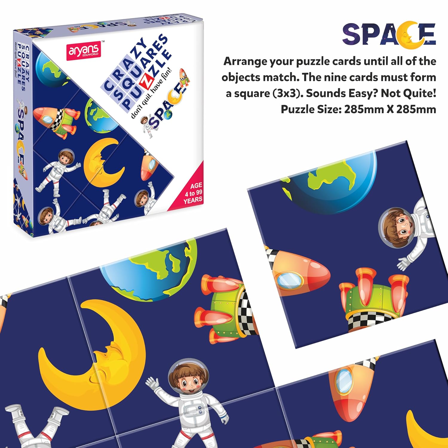 Crazy Square Puzzle(1pc)