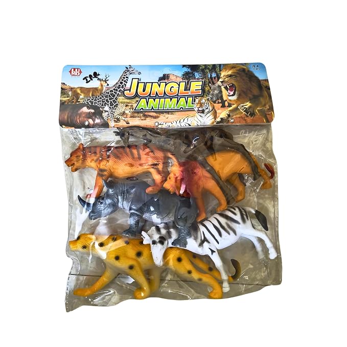 Jungle Animal 6 pc