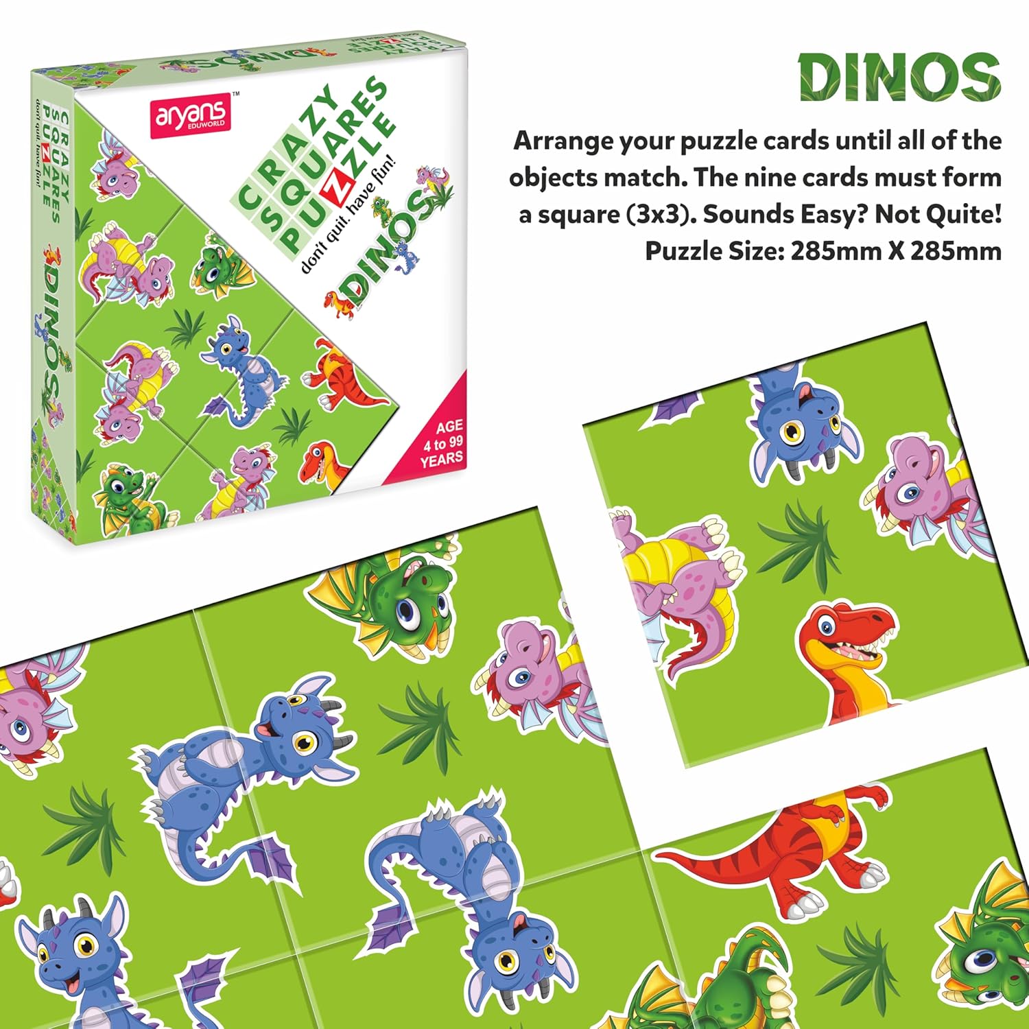 Crazy Square Puzzle(1pc)