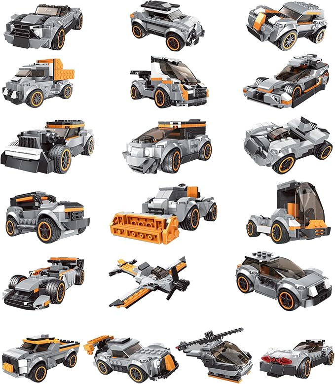 233 pcs Lego blocks Racing Multificence