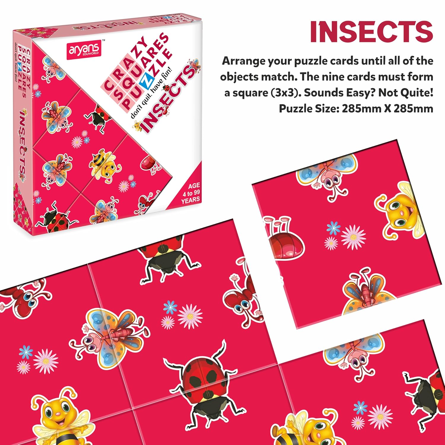 Crazy Square Puzzle(1pc)