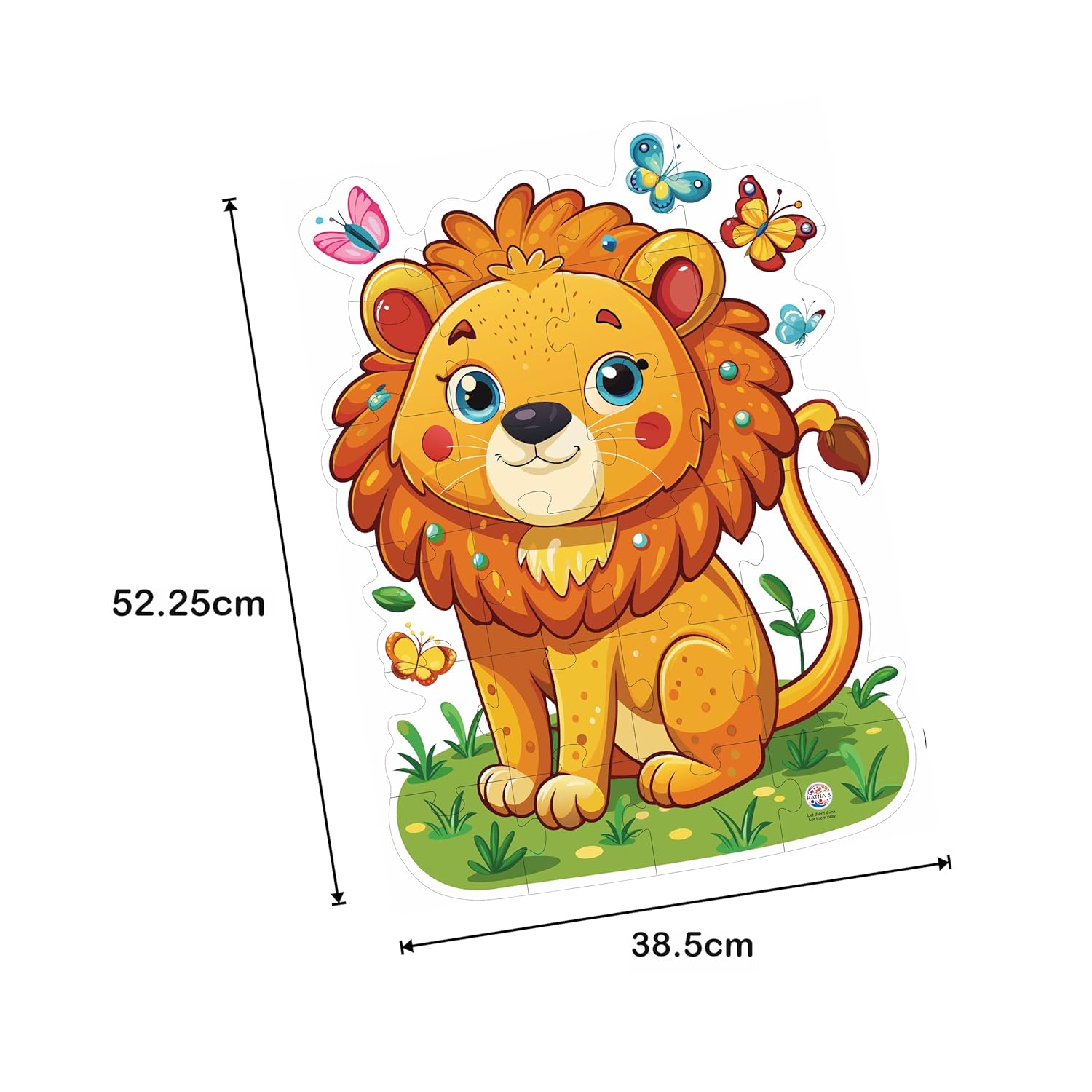 A Perfect Jumbo Jigsaw Floor Puzzle (Lion)