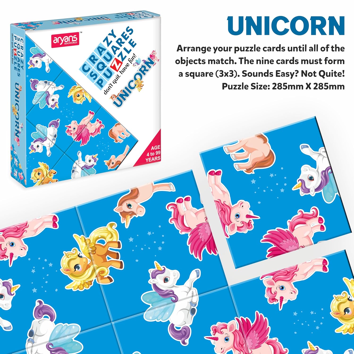Crazy Square Puzzle(1pc)