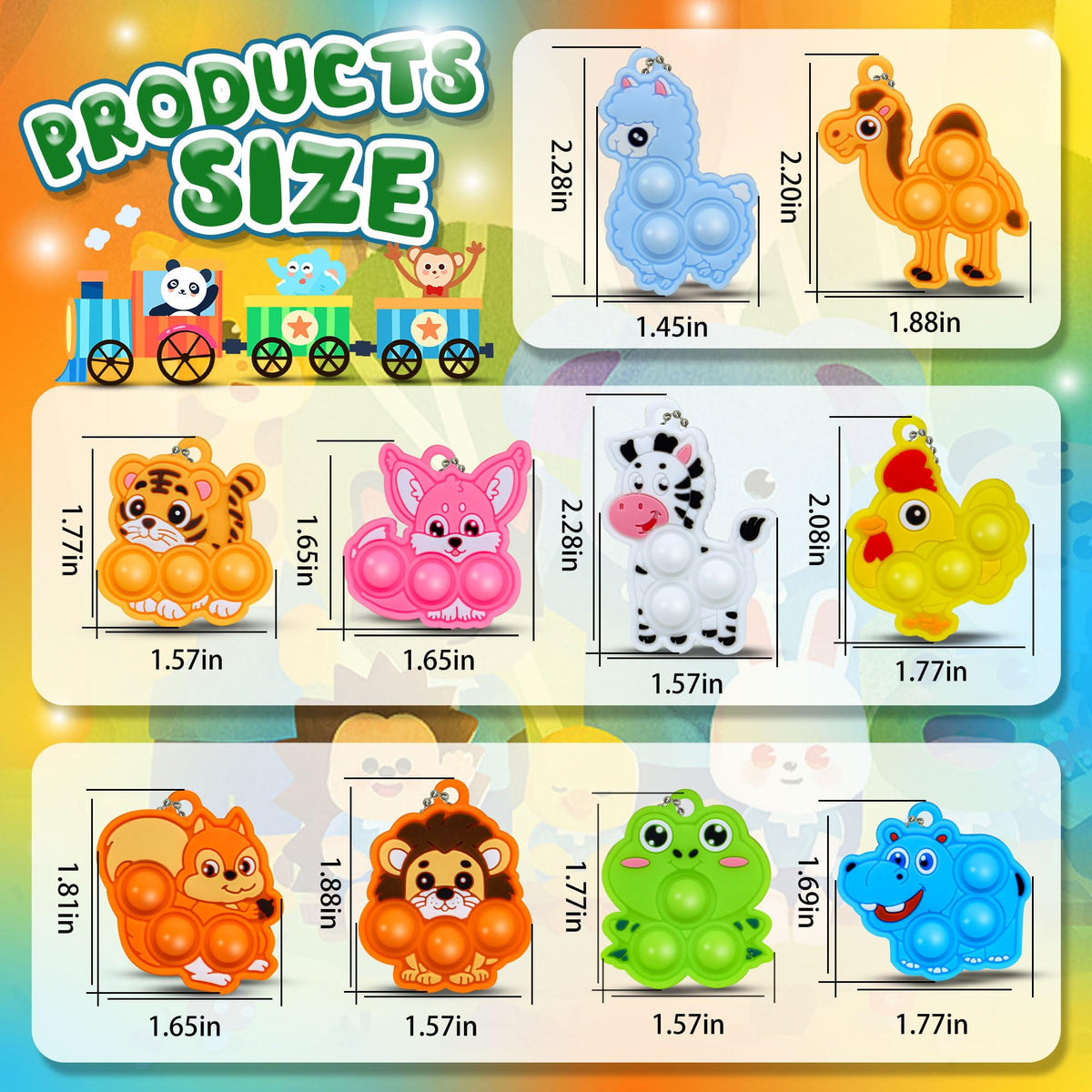 Pop It Toy Sensory  charms(1pc)