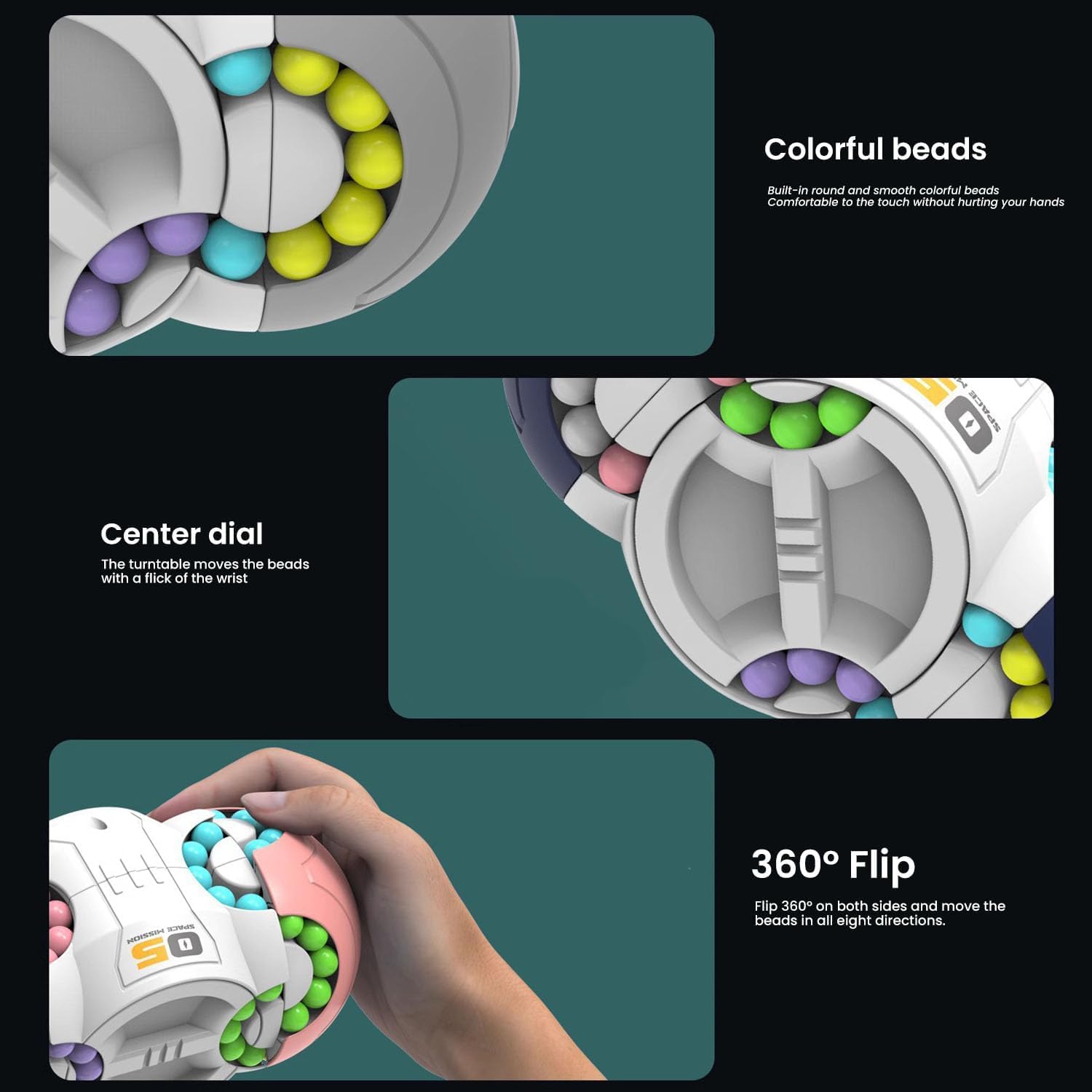 8 Sided Rotating Magic Beans