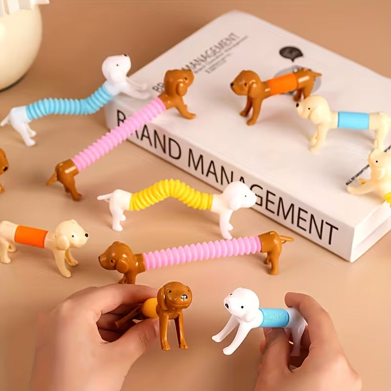 Pop tube Dog Toy