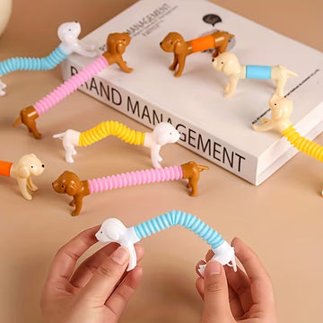 Pop tube Dog Toy