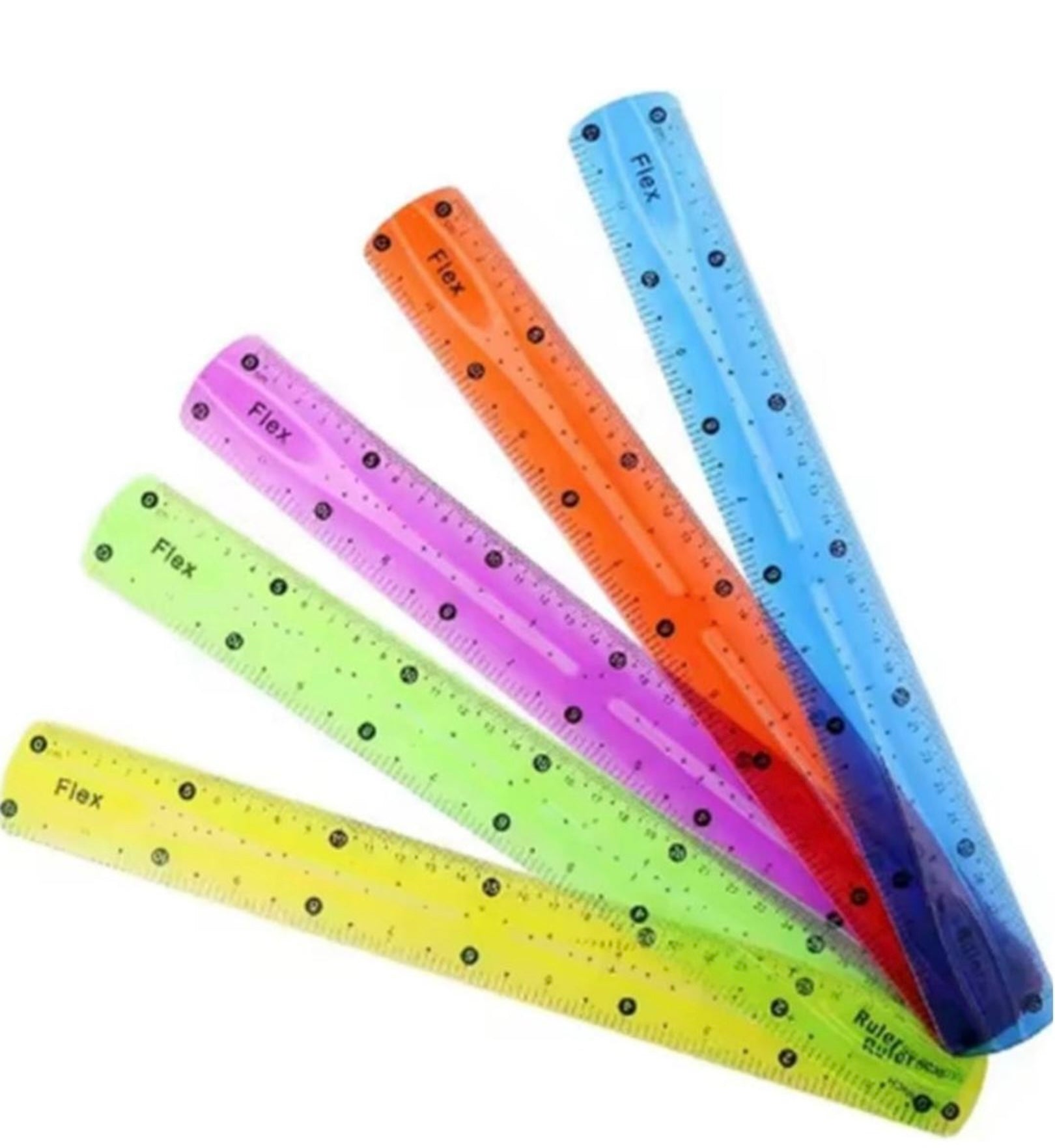 Flexible  silicon unbreakable ruler/Scale - 30Cm Scale