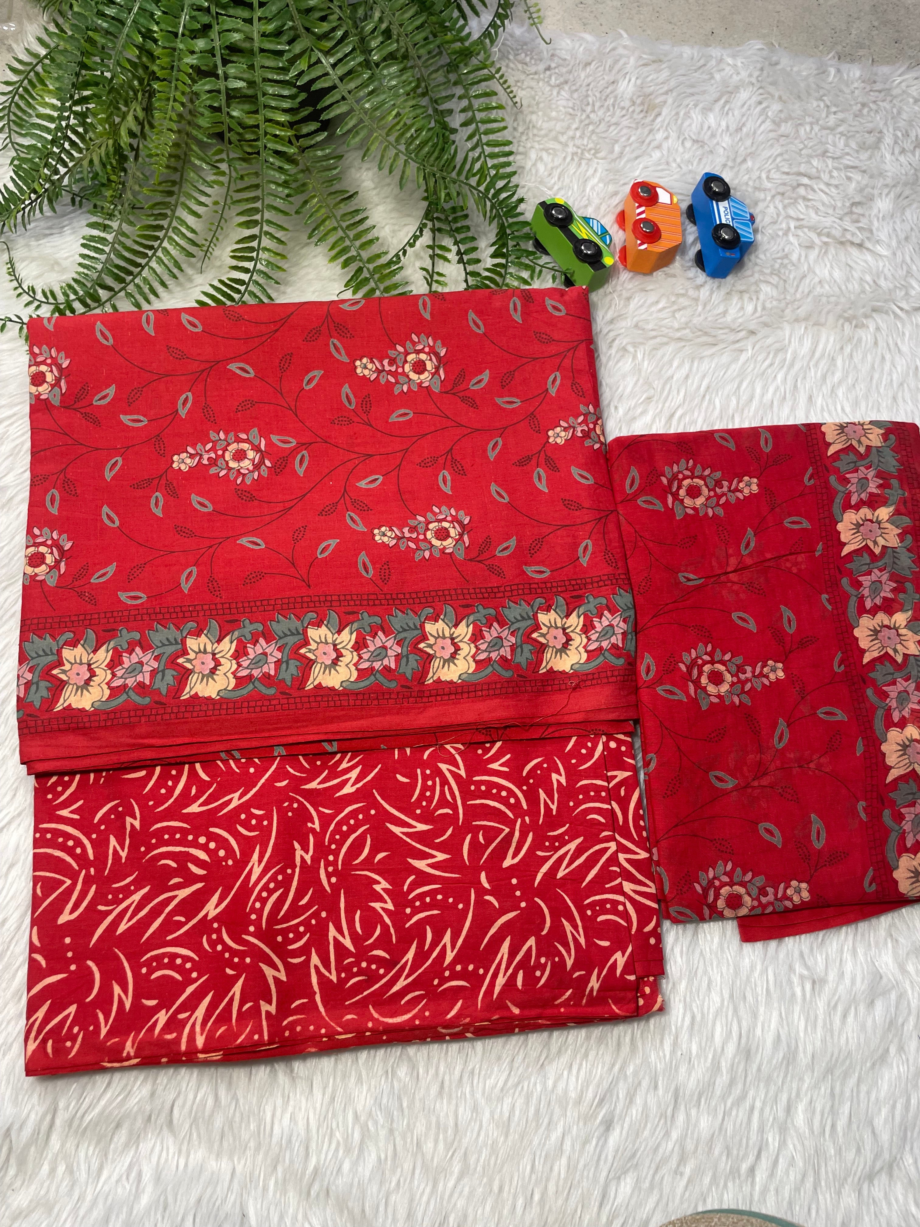 Jaipur pure cotton Unstitched suits