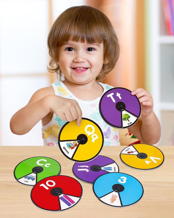 Alphabet number spinner