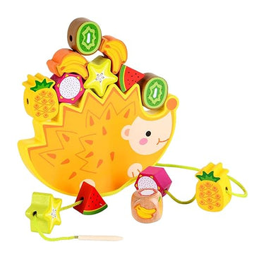 Hedgehog Balance Blocks & Threading Game