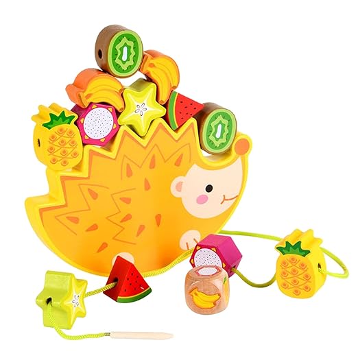 Hedgehog Balance Blocks & Threading Game