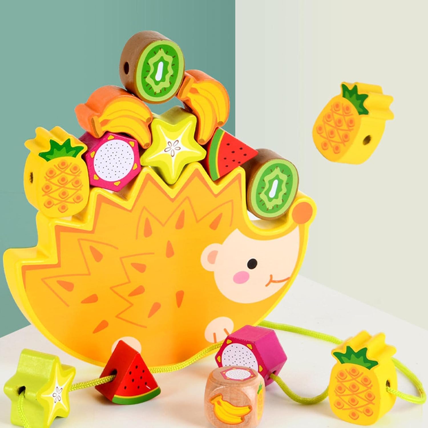 Hedgehog Balance Blocks & Threading Game
