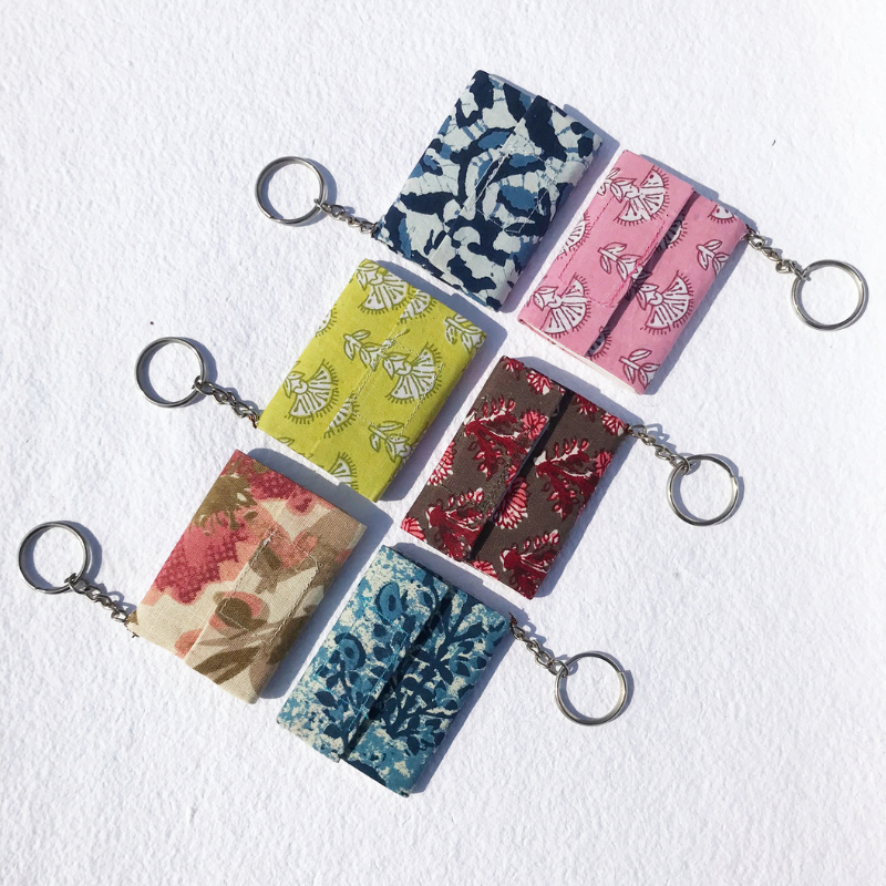 Premium Cloth Keychain  with fabric Diary