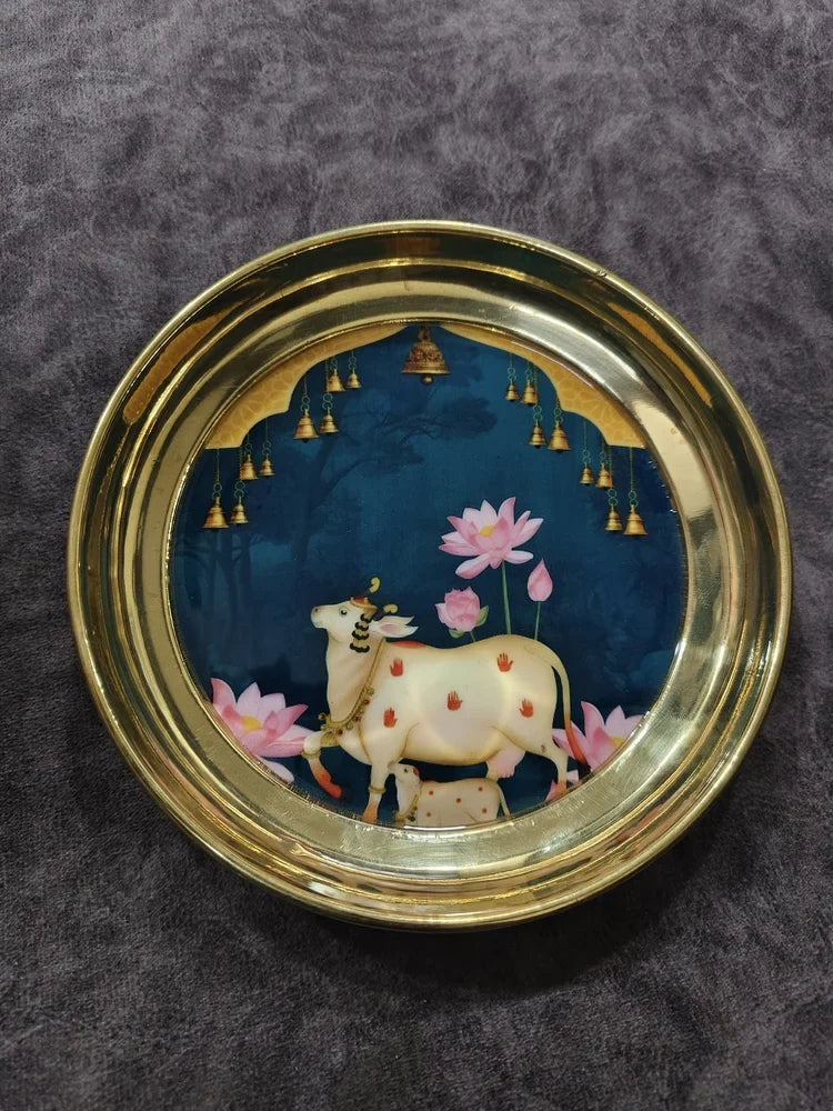 Brass Pooja Plate