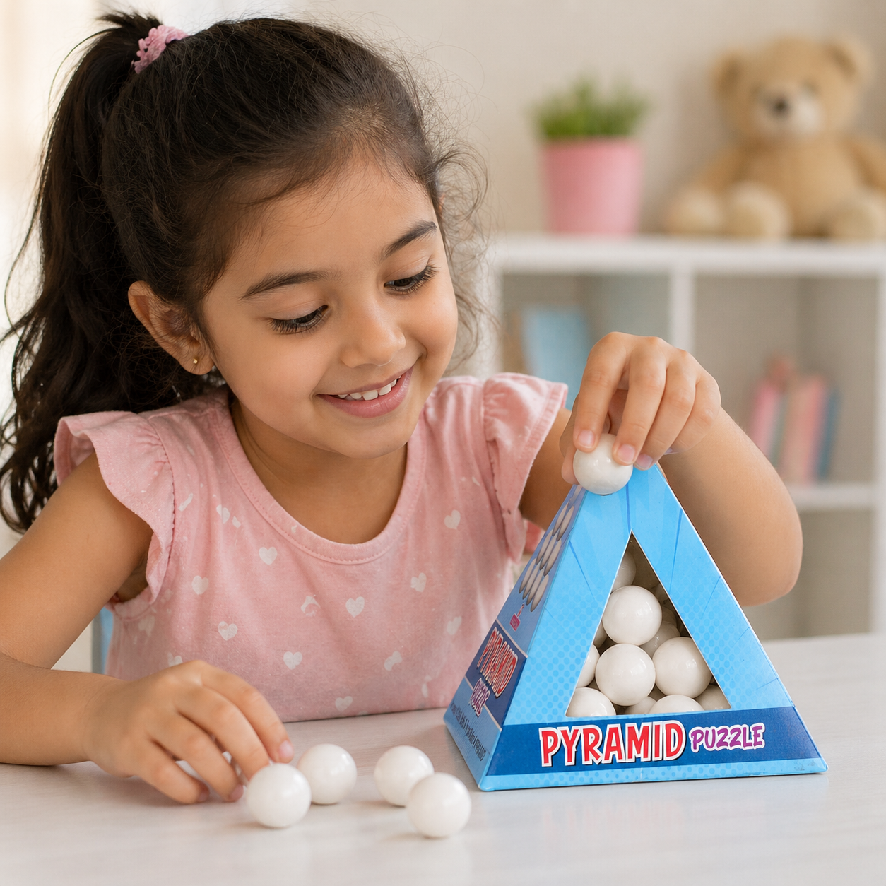 Pyramid Puzzle Game