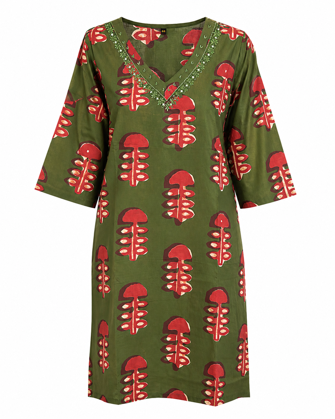 Daily wear Cotton Floral Print Kurti