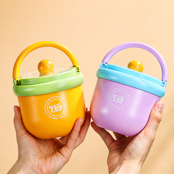 Stainless Steel box with Lid & Spoon