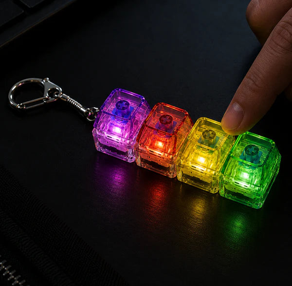 SENSORY Keyboard Fidget Keychain