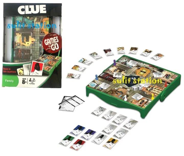 Clue strategy family game