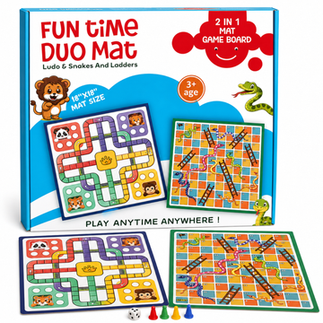 2 in 1 Ludo & Snakes Ladder Board Game