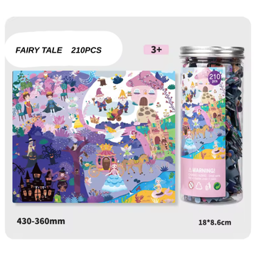 Tube Jigsaw Puzzles 210 pcs