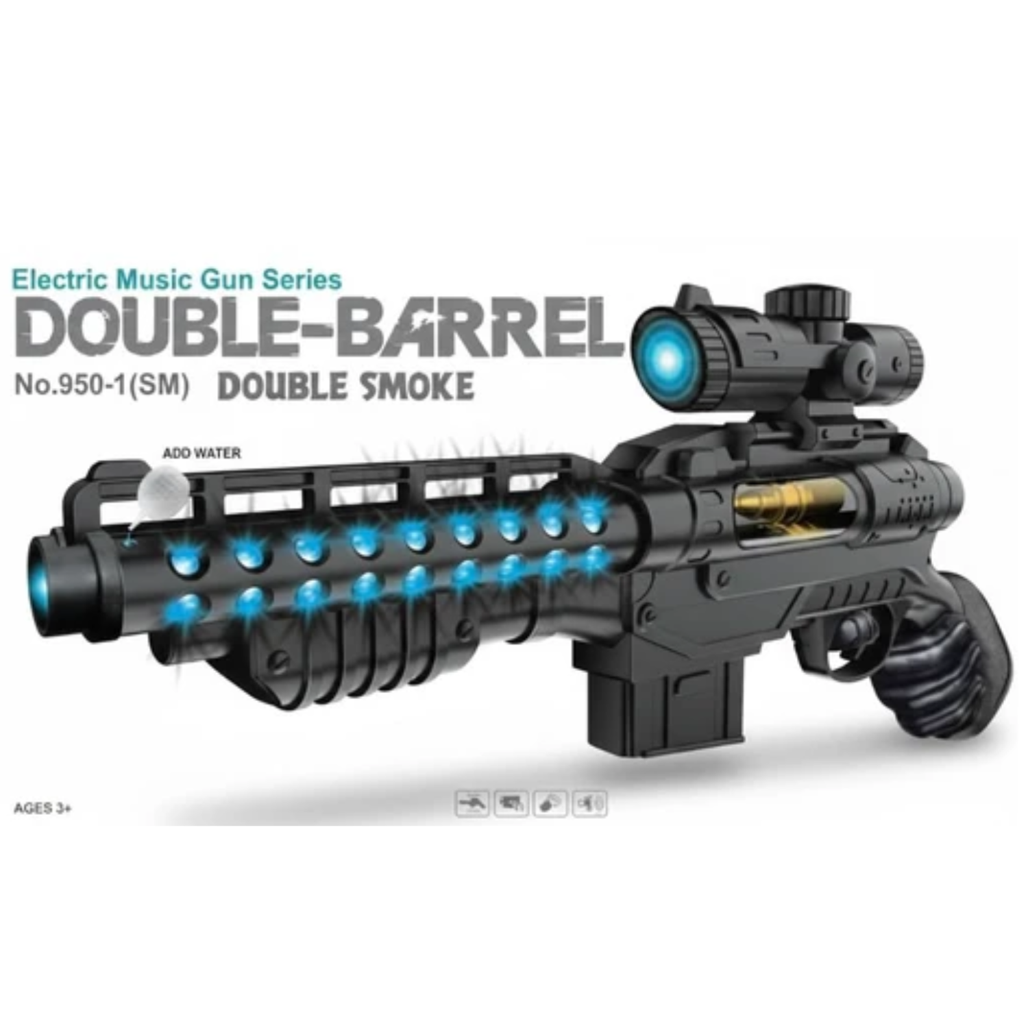 Double Barrel Electric Gun