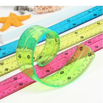 Flexible  silicon unbreakable ruler/Scale - 30Cm Scale