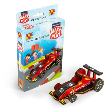 DIY MAKE AND PLAY RACE CAR
