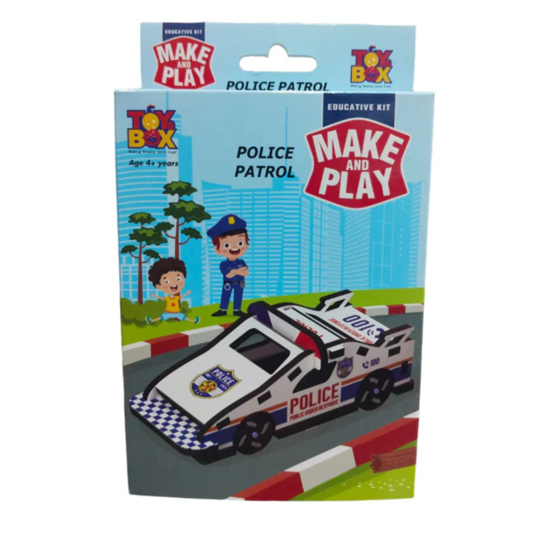 DIY MAKE AND PLAY RACE CAR