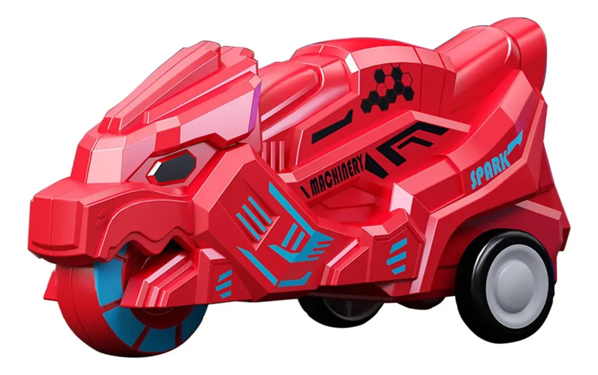 Toy Motorcycle with Realistic Spark Effects