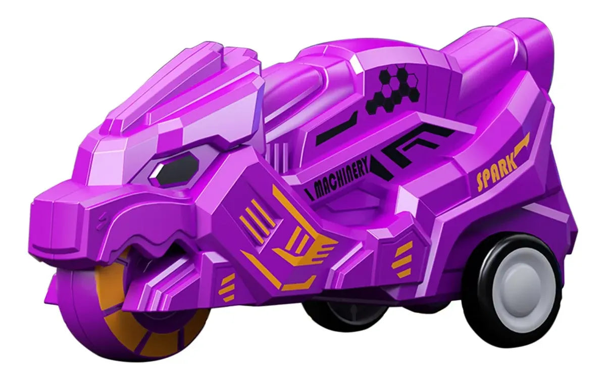 Toy Motorcycle with Realistic Spark Effects
