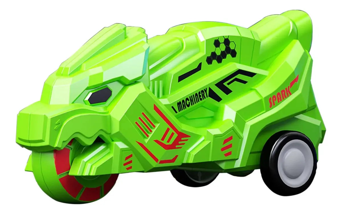 Toy Motorcycle with Realistic Spark Effects