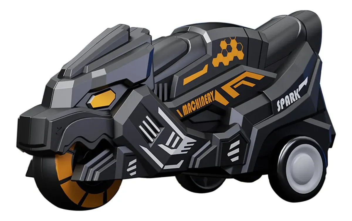 Toy Motorcycle with Realistic Spark Effects