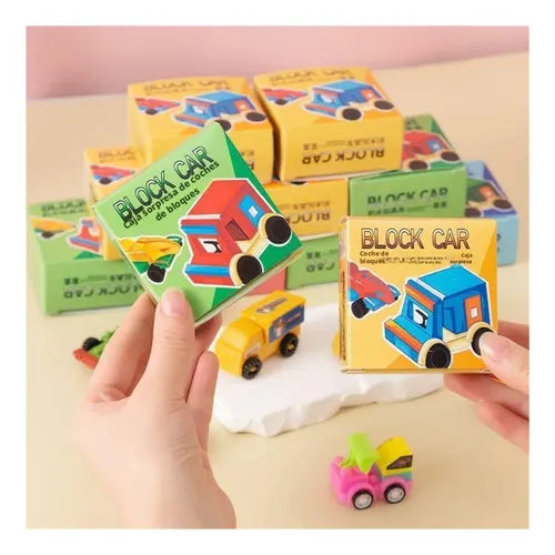 Block Car Building Toy