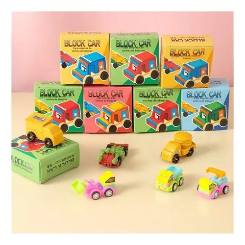 Block Car Building Toy