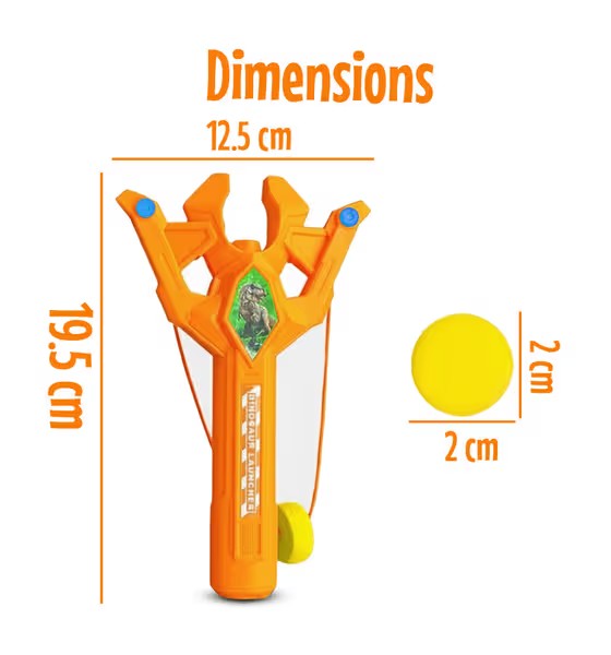 Dinosaur Aerodynamic Launcher (1pc)