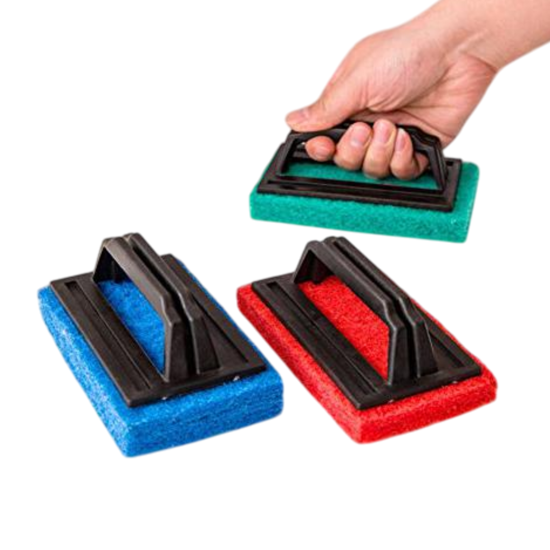 Handle Multipurpose Cleaning Scrubber (1PC)