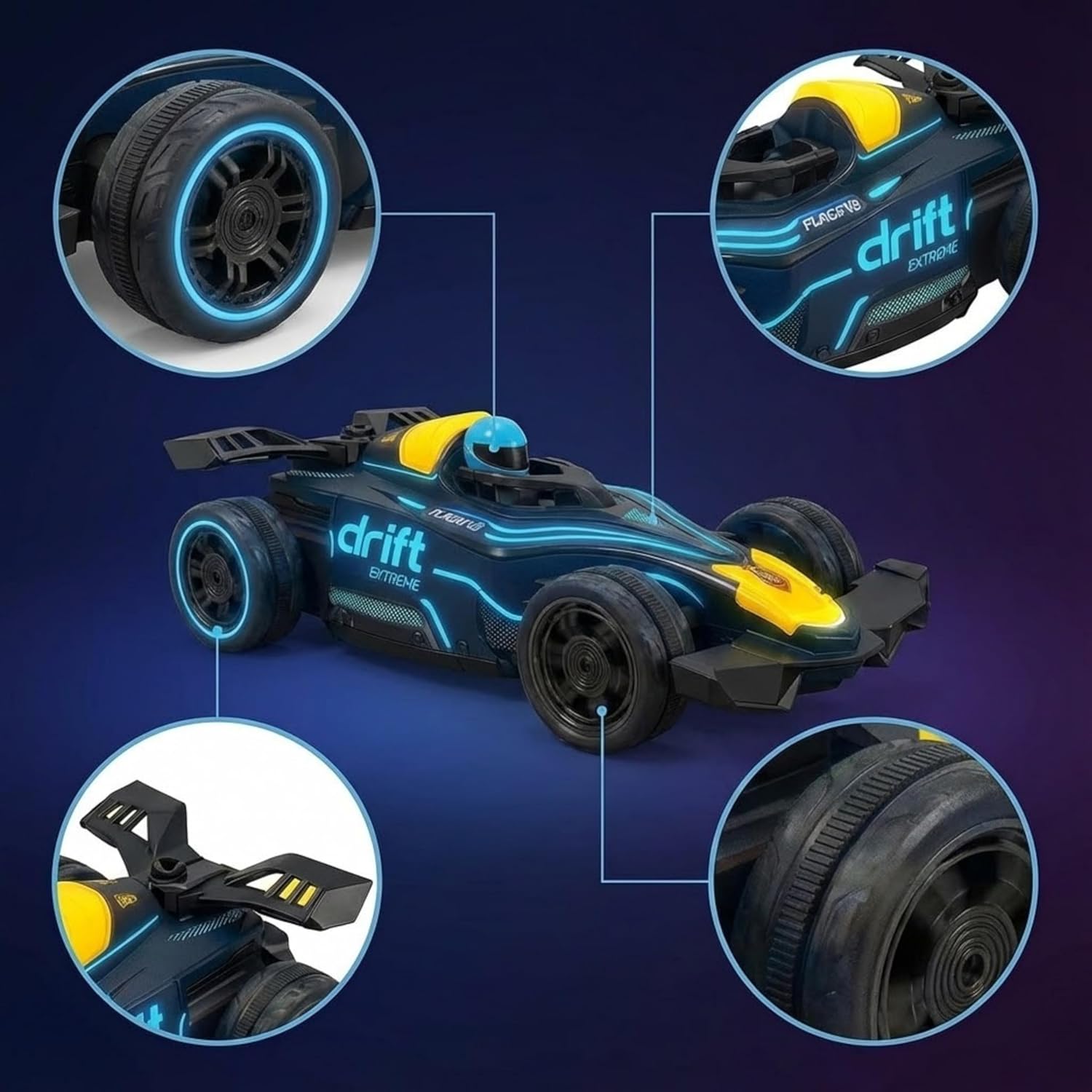 RC Drift Stunt Car Smoke with Hand sensor