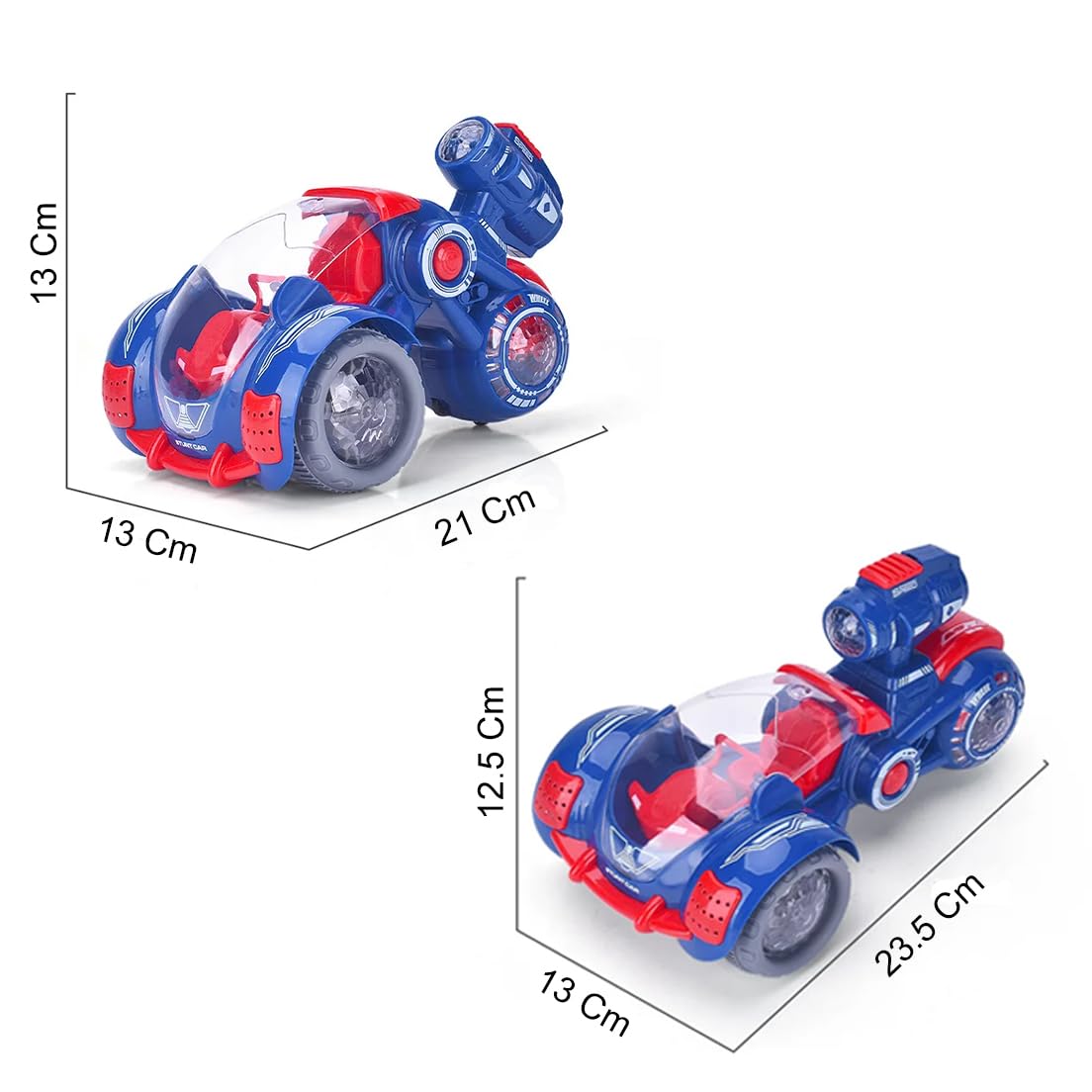 Rotating Mist Spraying Electric Car