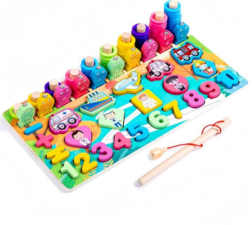 Five in one logarithmic board