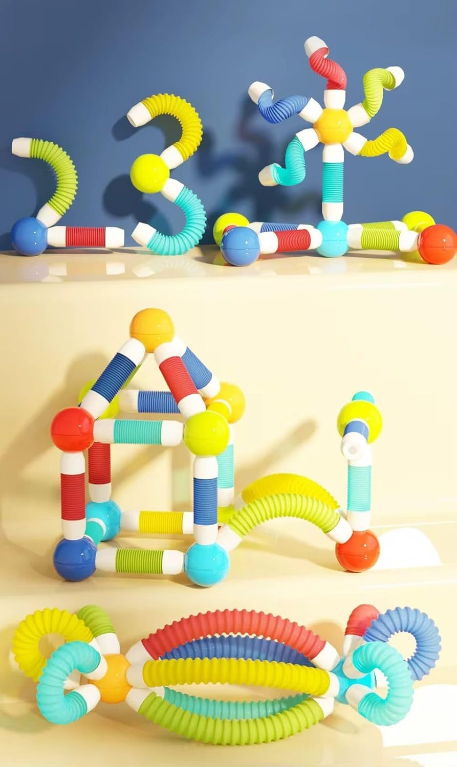 Flexible Magnetic tubes (25 pcs)